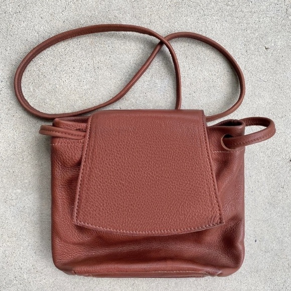 Tom Thomas Brown Cowhide Leather Backpack main image 6